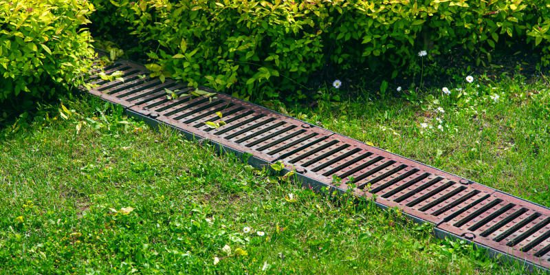 Drainage in High Point, North Carolina